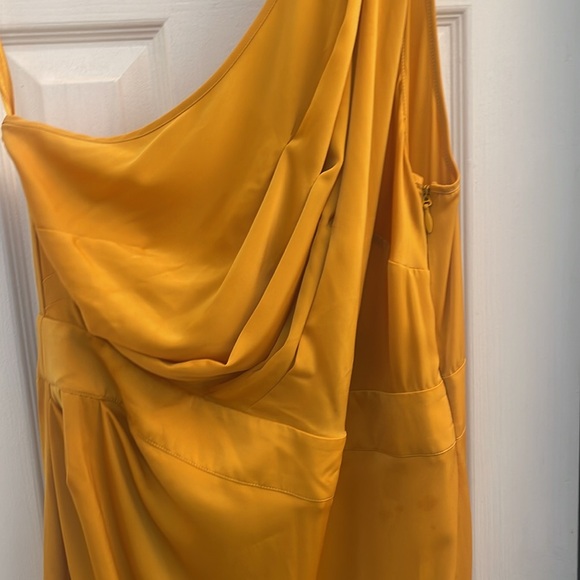 Fashion to Figure one shoulder maxi dress size 0/16 - Picture 2 of 7